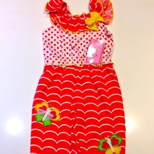 New-2t Butterly Romper-Nannette